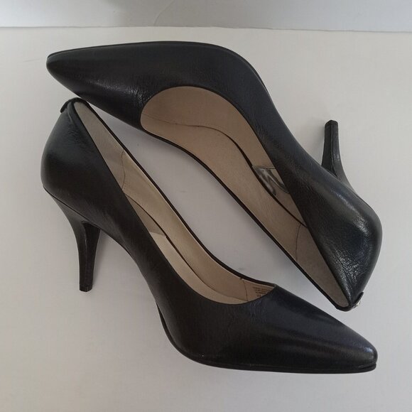 Michael Kors MK Sz 9 Mid Heel Pointed Closed-Toe Pumps - Picture 4 of 12